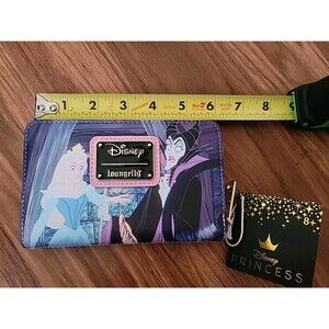 Disney Loungefly wallet Princess New With Tags Purple, Pink, Blue